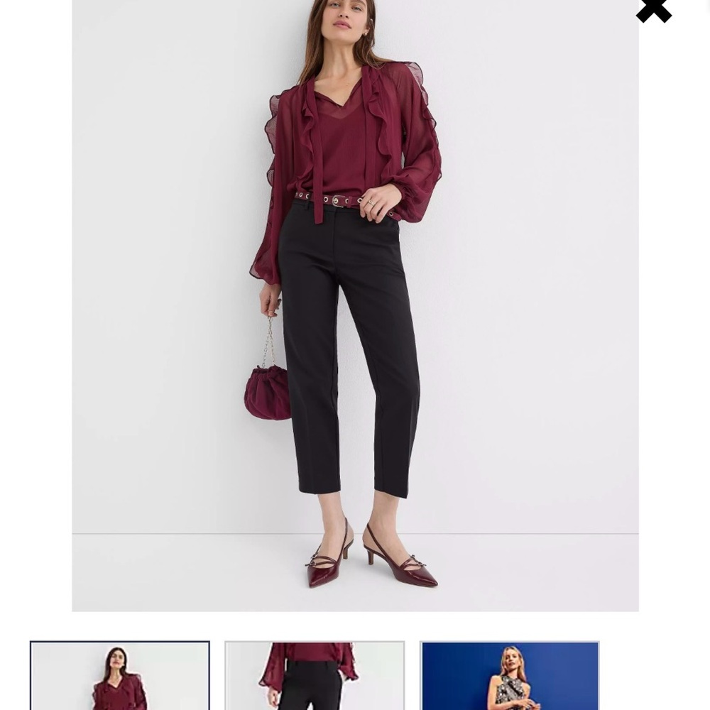 LOFT Rivera Slim Pant